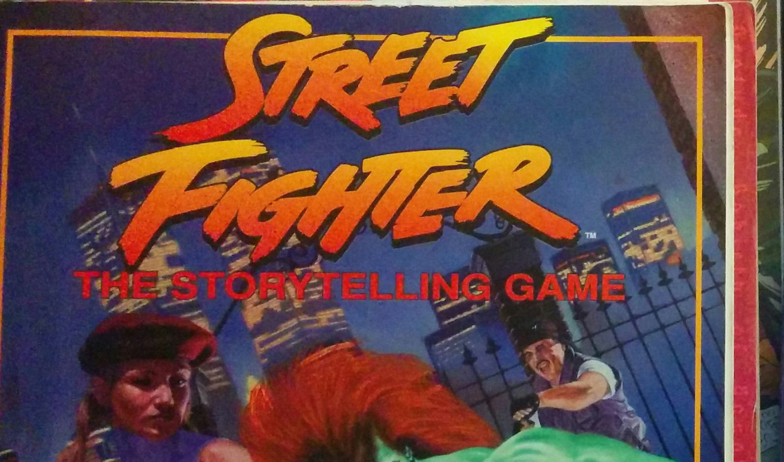 couverture du jeu Streetfighter de White Wolf