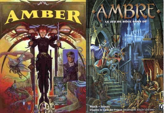 Amber Diceless vs Ambre le jeu de rôle sans dés