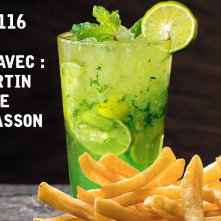 image titre voix d'altaride 116 - un verre de mojito et des frites.